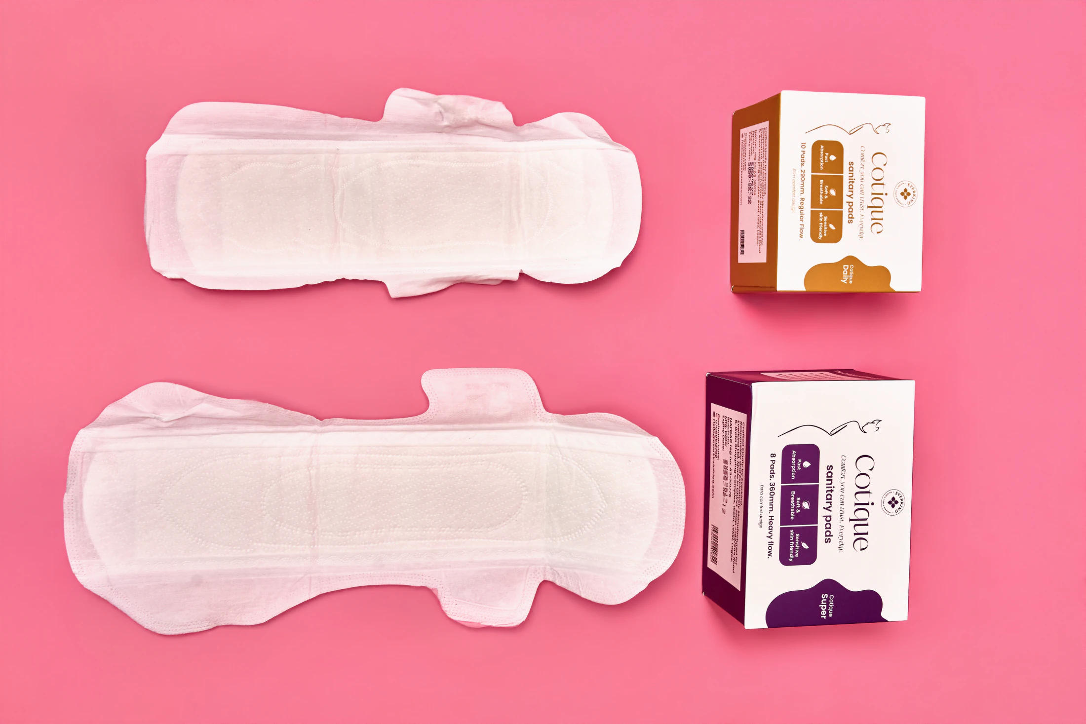 Source photograph of the Cotique cartons selected for Day One