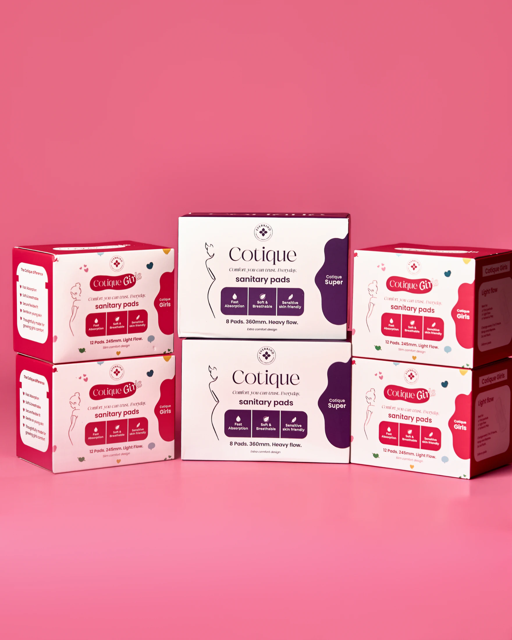 Source photograph of the Cotique cartons selected for Term Ready