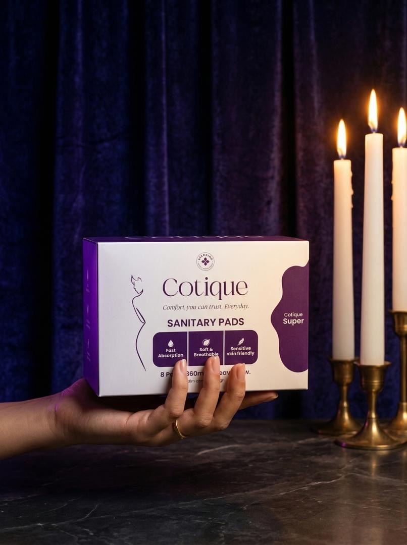 Cotique Super packaging